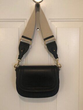 Zara Black Bag (long and/or short strap)